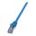 Logilink Patchkabel CAT6A S/FTP AWG26 PIMF 1,00m blau