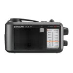 Sangean MMR-77 matt schwarz Notfall/Kurbel Radio
