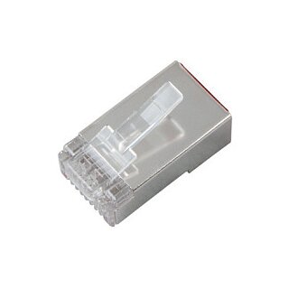 RJ45 Stecker STP Cat.5e VPE100