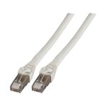 EFB RJ45 Patchkabel Cat.6A S/FTP PVC UL grau 30m