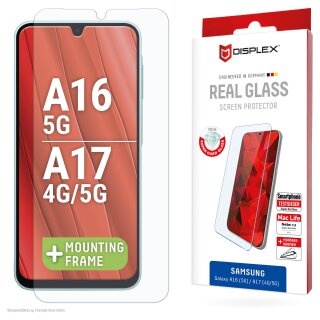 Displex Panzerglas für Samsung Galaxy A16 (5G)/A17 (4G/5G)