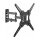 Vision VFM-WA4X4/3 - Mounting kit (wall arm) - Double joint - for LCD display - cold-rolled steel -