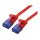 VALUE Patchkabel Cat.6A (Class EA) UTP, extra-flach, rot, 5 m
