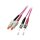 EFB Duplex Patchkabel SC-ST OM4 10m LSZH 3mm erikaviolett