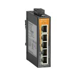 WEI IE-SW-EL05-5TX Netzwerk Switch, unmanaged Fast...