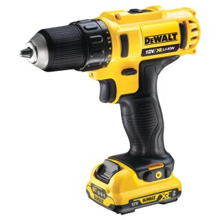 DeWalt DCD710D2-QW 10.8V 2x 2 Ah Akku-Bohrschrauber + Koffer