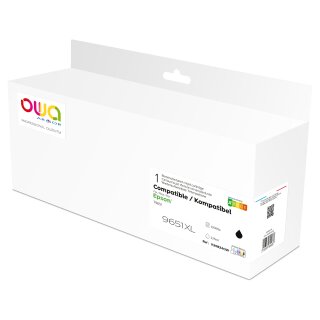 OWA Tinte kompatibel zu Epson T9651 BK schwarz (12.000 S.)