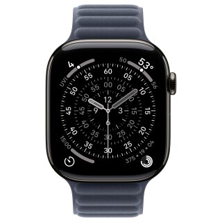 Armband mit Magnetverschluss, Navy, 46mm, M/L (165-205 mm Umfang)