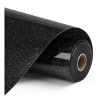 LOKLiK Plotterfolie Glitzer - Schwarz - 30,5 x 90 cm