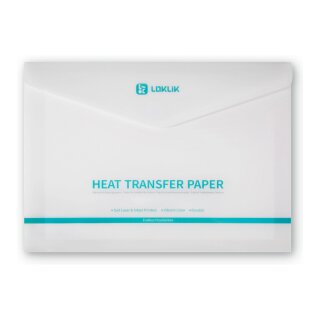 LOKLiK Transferpapierbogen - Dunkel - 8er-Pack