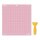 LOKLiK Schneidematte 3er-Pack - Rosa Stoff klebend