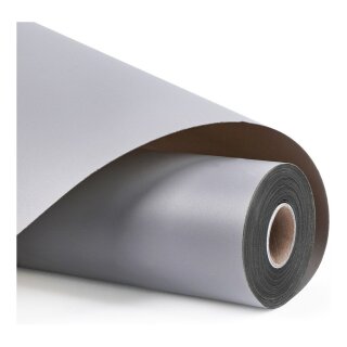 LOKLiK Permanent haftende Vinylfolie Matt - Hellgrau - 30,5 x 180 cm