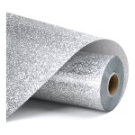 LOKLiK Plotterfolie Glitzer - Silber - 30,5 x 90 cm