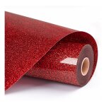 LOKLiK Plotterfolie Glitzer - Rot - 30,5 x 90 cm