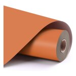 LOKLiK Permanent haftende Vinylfolie Matt - Orange - 30,5...