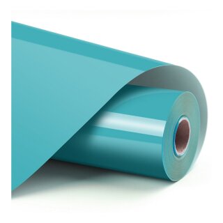 LOKLiK Plotterfolie Basic - Aqua Blau - 30,5 x 180 cm