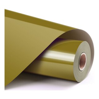 LOKLiK Permanent Klebefolie Vinyl Glänzend - Gold - 30,5 x 180 cm