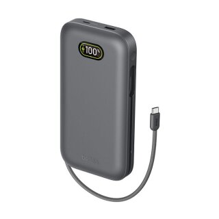 Belkin Laptop Powerbank 27.000mAh mit Display, anthrazit