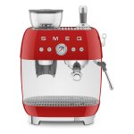 EGF03RDEU Espressomaschine, Kaffeevollautomat 50s Style, rot