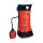 Schmutzwasserpumpe GE-DP 3925 ECO, Tauch- / Druckpumpe (rot/schwarz, 390 Watt)