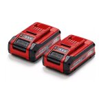 Akku Power-X-Change TWIN-PACK 18Volt 4,0Ah (rot/schwarz,...