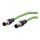 METZ CONNECT Verbindungsleitung M12 ST-M12 ST, 4-polig D-kodiert, 5 m