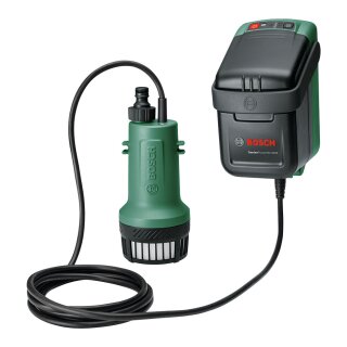 Powertools GardenPump 18V-2000 solo, Tauch- / Druckpumpe (grn/schwarz, ohne Akku und Ladegert, POWER FOR ALL ALLIANCE)