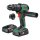 Powertools Akku-Schlagbohrschrauber AdvancedImpact 18V-80 QuickSnap (grn/schwarz, 2x Li-Ionen Akku 2,5Ah, Koffer, POWER FOR ALL ALLIANCE)