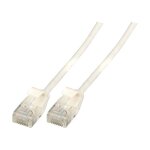 EFB RJ45 Patchkabel Cat.6A U/UTP TPE 3,6mm ultraflex wei...