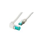 EFB RJ45 Patchkabel Cat.6A S/FTP LSZH 1x90 grau 3m