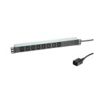 ROLINE 19-Zoll-Steckdosenleiste 8fach C13 + C20-Stecker,...