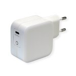 ROLINE USB Charger mit Euro-Stecker, 1x USB Typ C, PD, 61W