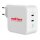 ROLINE USB Charger mit Euro-Stecker, 2 Port Typ-C (PD), GaN, 100W