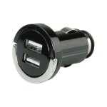 VALUE USB Charger mit KFZ-Stecker, 2 Port, 10W