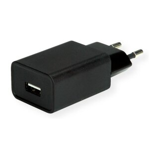 VALUE USB QC3.0 Charger mit Euro-Stecker, 1 Port (Typ-A QC), 18W