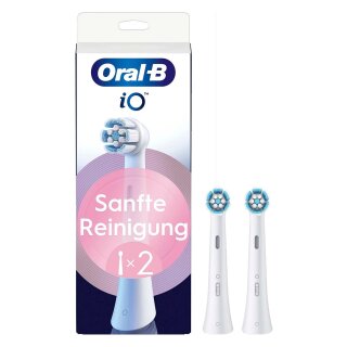Oral-B Aufsteckbürsten iO Sanfte Reinigung 2er Ersatzbürsten 373609