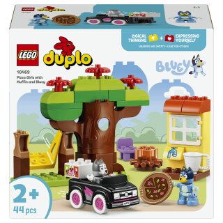 10469 LEGO 10469 DUPLO Pizza-Schwestern mit Muffin und Bluey (2.5.)