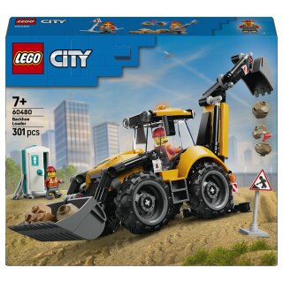 60480 LEGO 60480 City Gelber Baggerlader (2.5.)