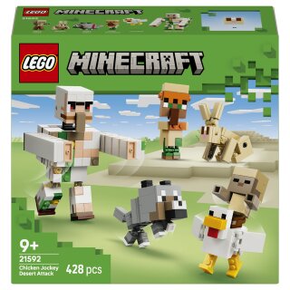 21592 Minecraft Angriff des Hhnerreiters in der Wste