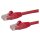 StarTech 0,5m Cat6 Snagless RJ45 Ethernet Netzwerkkabel - Rot - 50cm Cat 6 UTP Kabel