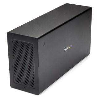 STARTECH.COM Thunderbolt 3 PCIe Erweiterungsgehuse mit DisplayPort - PCIe x16 - TB 3 PCIe Gehuse - Thunderbolt 3 PCI Express