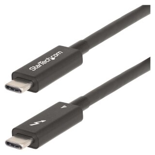 STARTECH.COM 2m Aktives Thunderbolt 4 Kabel 40 Gbit/s 100W PD 8K Display Kabel kompatibel mit USB4 Thunderbolt 3 USB-C DisplayPort