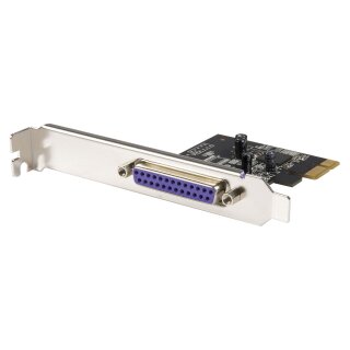 1 port PCIe expansion card - PCI-Express to parallel interface card - SPP/ECP PEX1P2