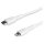 STARTECH.COM 1m 3.3ft USB C to Lightning Cable - MFi Certified - Durable USB Lightning Charging Cable - White RUSBCLTMM1MW