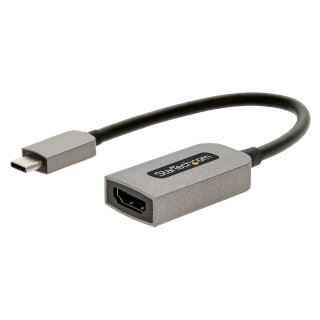 STARTECH.COM USB-C to HDMI Adapter 4K 60Hz HDR10 USB-C to HDMI 2.0b Adapter Dongle USB Type-C DP Alt Mod USB C to HDMI Converter