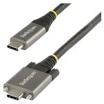 STARTECH.COM 1m USB-C cable with screw lock 10Gbit/s -...