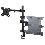 Monitor und laptop halterung verstellbarer Monitorarm mit...