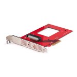 U.3 PCIe Adapterkarte PCIe 4.0 x4 Adapter fur 6,35cm...