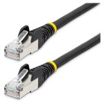 STARTECH.COM 5m CAT6a Ethernet Cable Black Low Smoke Zero...