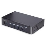 4-Port 8K KVM-Switch DisplayPort 1.4 8K 60Hz / 4K 144Hz...